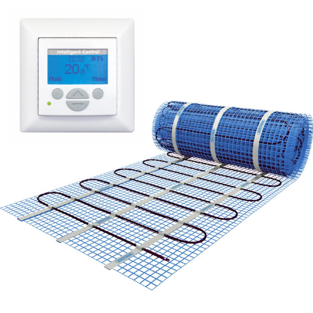 ZEWO Fußbodenheizung elektrisch 150-160 Watt / qm für Bad Fliesen mit Thermostat - Bild 7 von 7