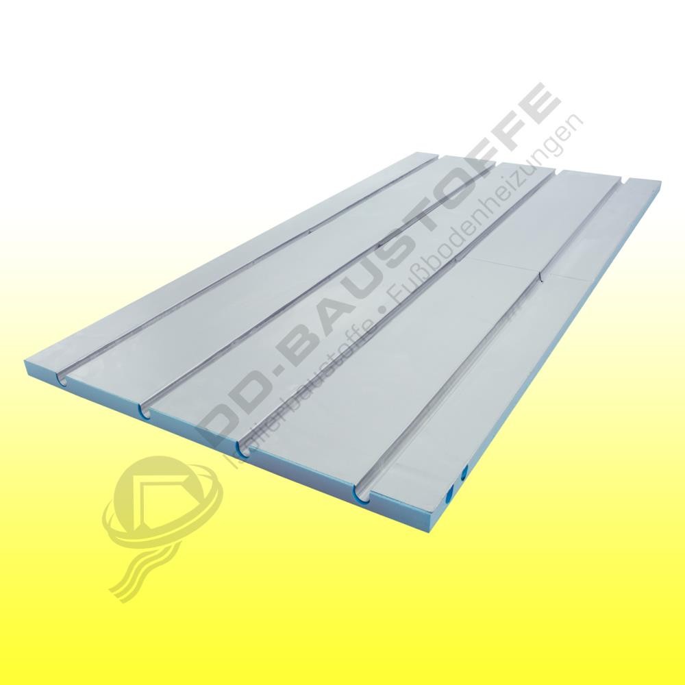 XPS 500 Fußbodenplatten: 5,04 qm, 25 mm (16 mm Rohr)